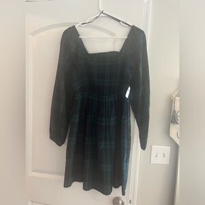 Old Navy checkered smocked dress